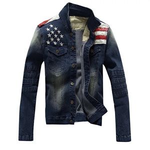 Denim Jacket “Not So American”